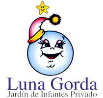 logo de luna gorda jardin de infantes