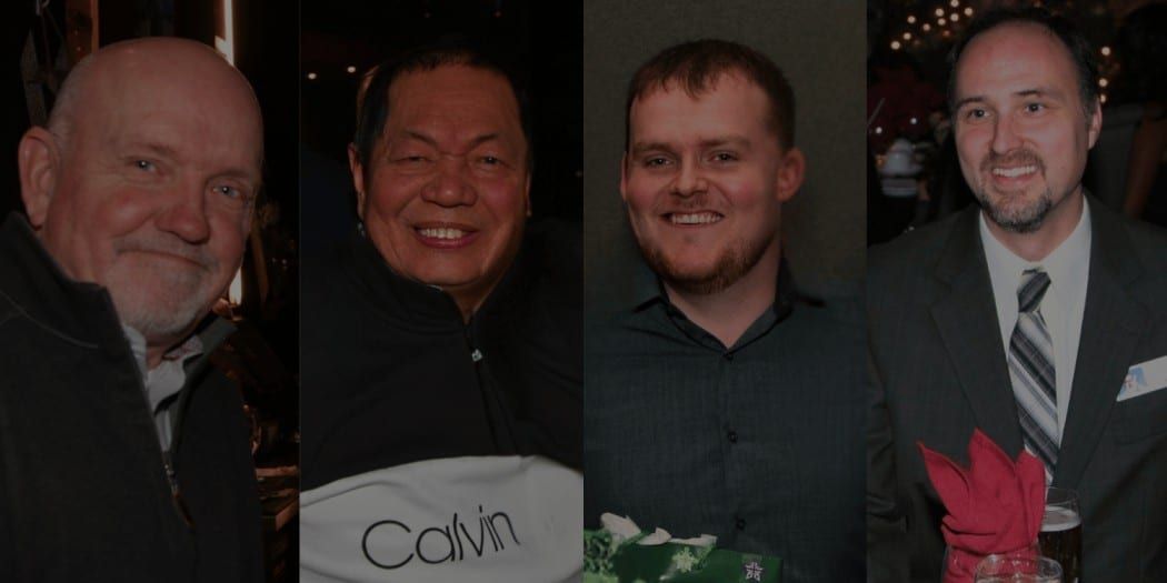 Discover the inspiring 20-year journeys of Derrick, Fortunato, Colin, and Dan