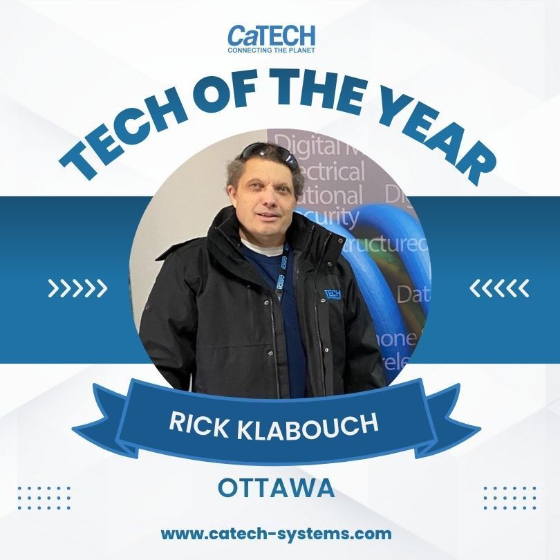 CaTECH Tech of the Year award for Rick Klabouch, Ottawa