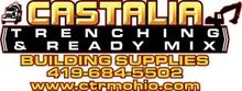 Castalia Trenching & Ready Mix logo with contact information.