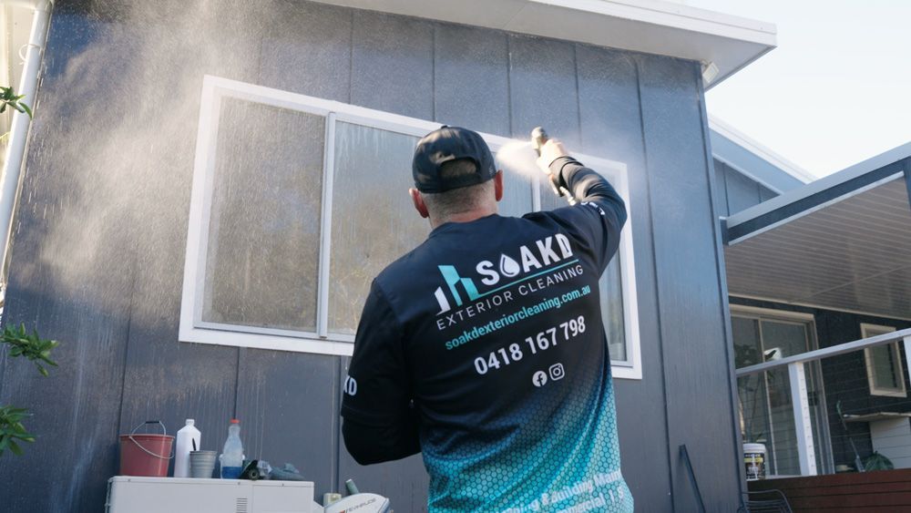 Man Doing House Cleaning