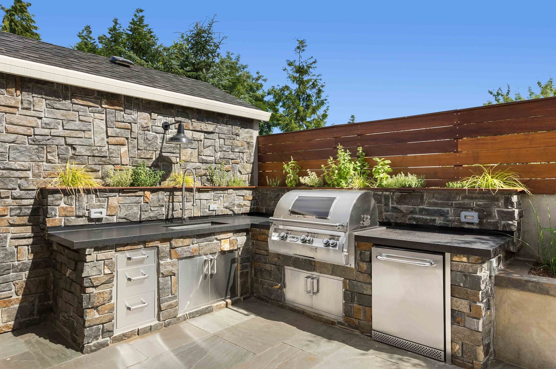Outdoor Kitchens — Hyannis, MA — DF Landscaping