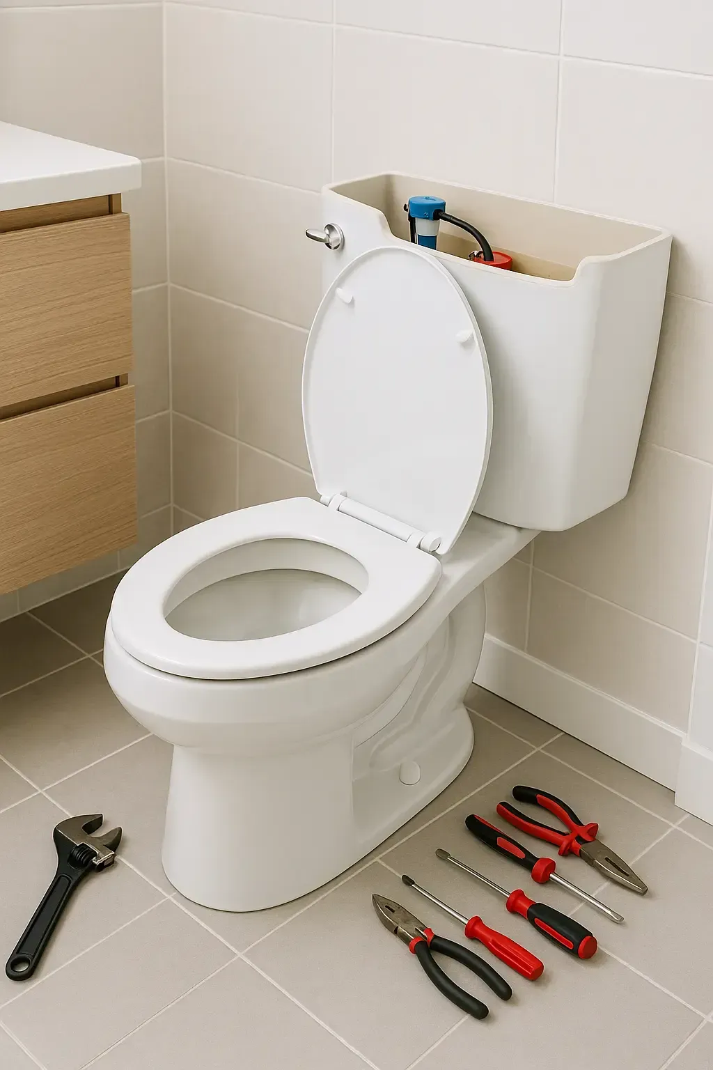 A water filtration system created by C&C Plumbing and Well Services