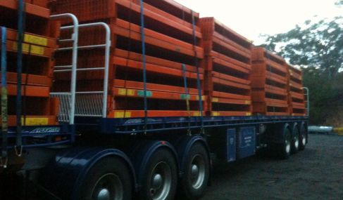 shelving being delivered in Central Coast