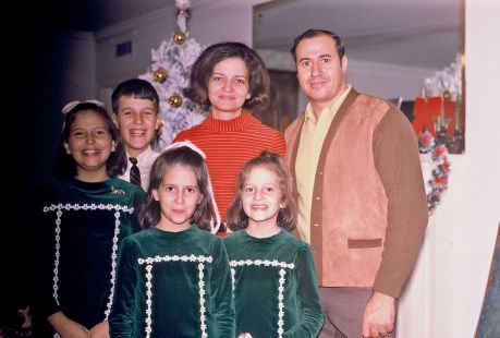 My Parents, Sisters and Me Christmas 1965
