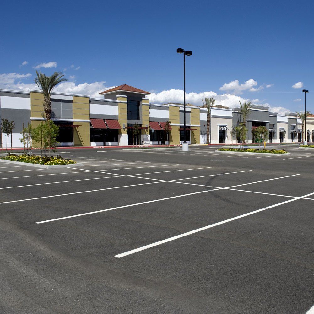 Shopping Center Parking Space — Fullerton, CA — PAV-KOTE Inc.