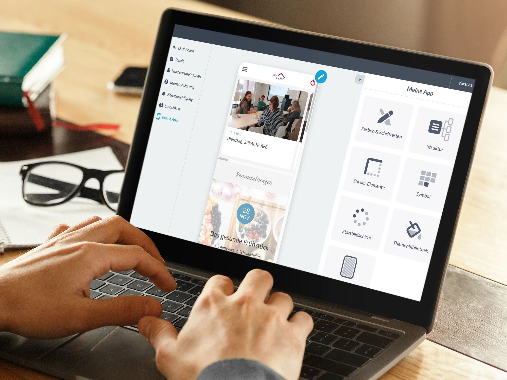 Kommunikations-App Unternehmen