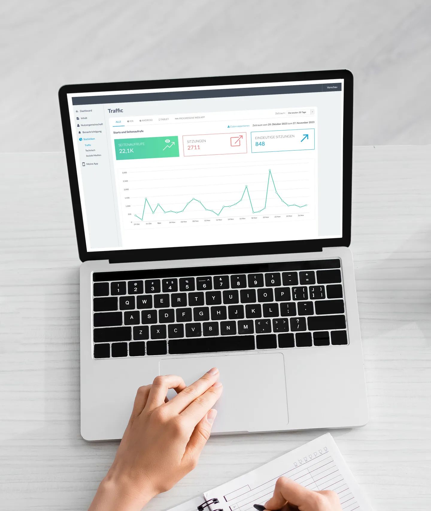 Onboarding-App Pflege