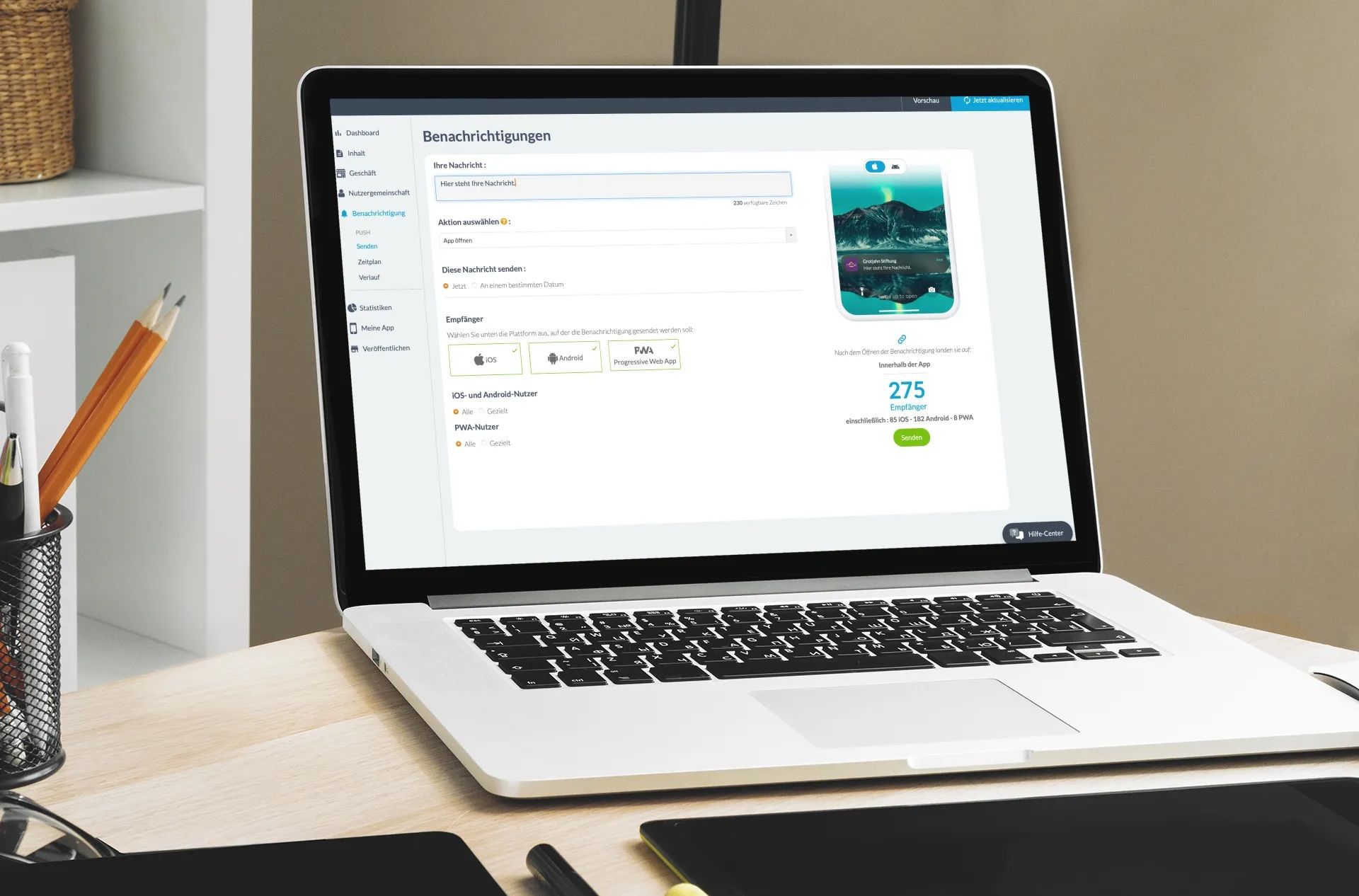 Pflegekommunikation App