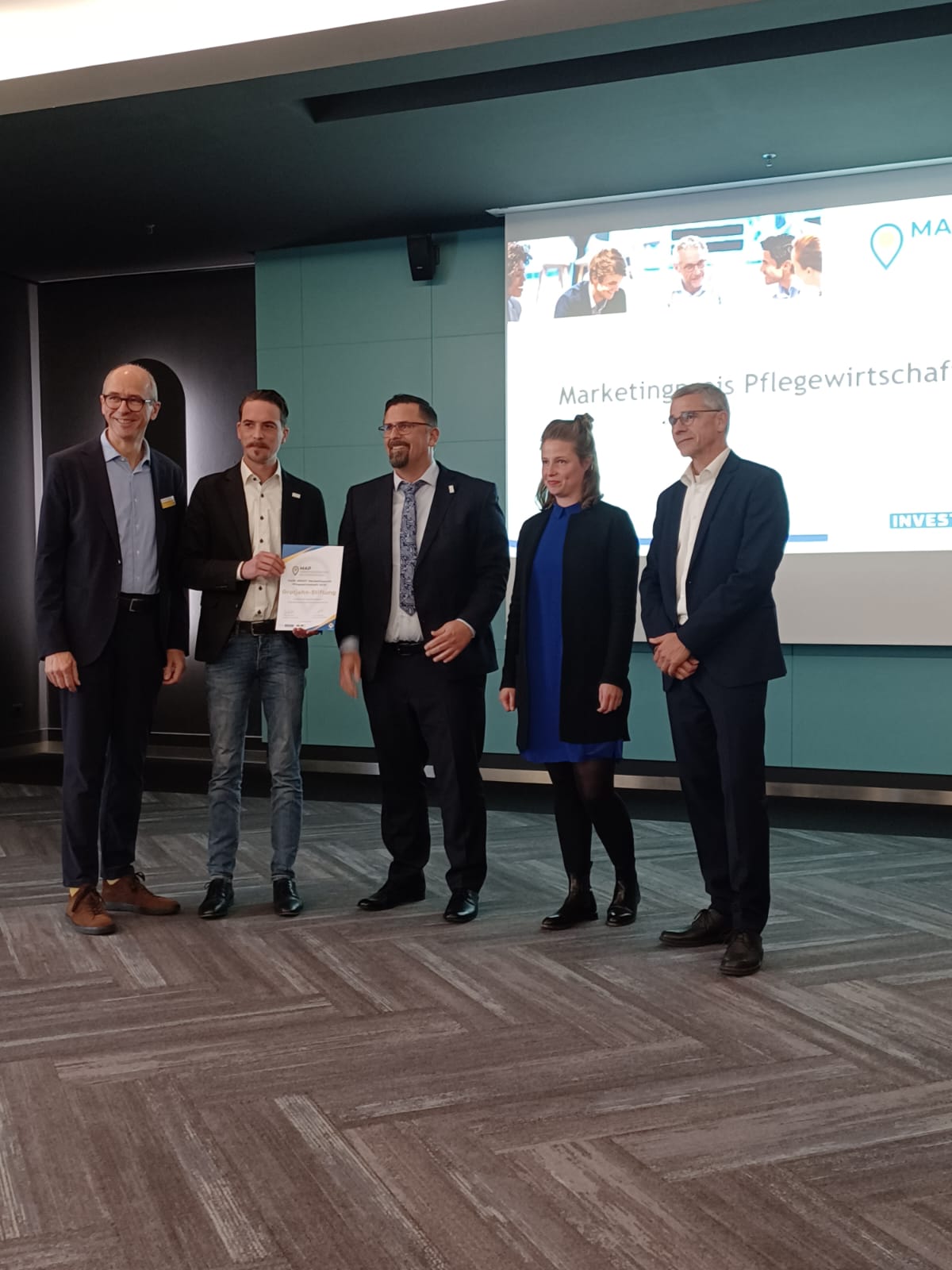 Grotjahn Stiftung Preisverleihung Mitarbeiter-App