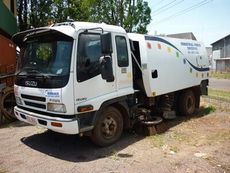 Industial power sweeping truck 2 – Industrial Power Sweeping Services in Berminah, NT