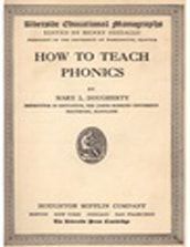 A book titled how to teach phonics with a coin on the cover.