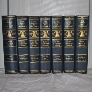 A series of books titled the march of democracy