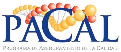 A logo for pacal programa de aseguramiento de la calidad