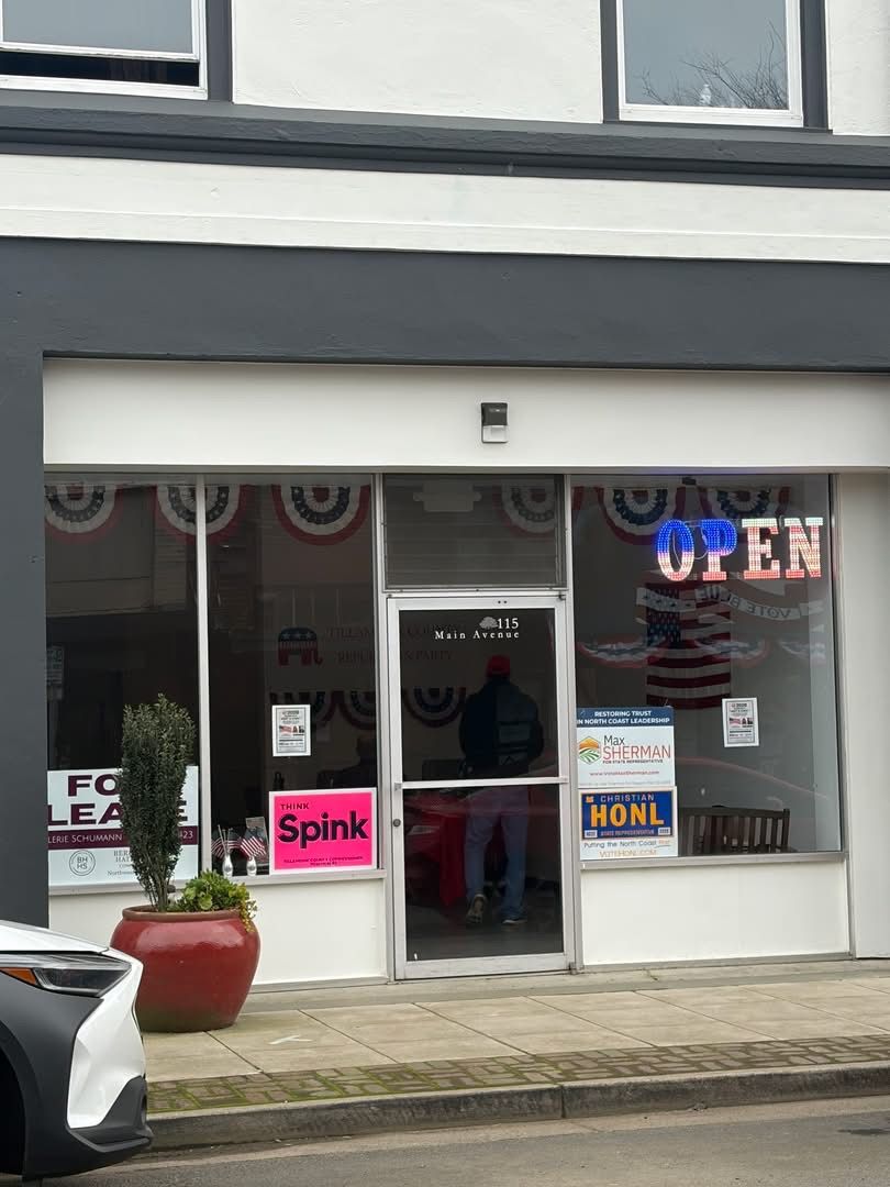 Tillamook County Republican Central Committee Gallery Page Banner