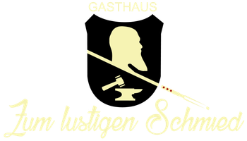 Gasthaus, Restaurant, Zum lustigen Schmied, Logo