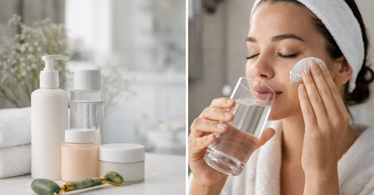 The Ultimate Guide to Cleaning & Hydration for Glowing Skin
