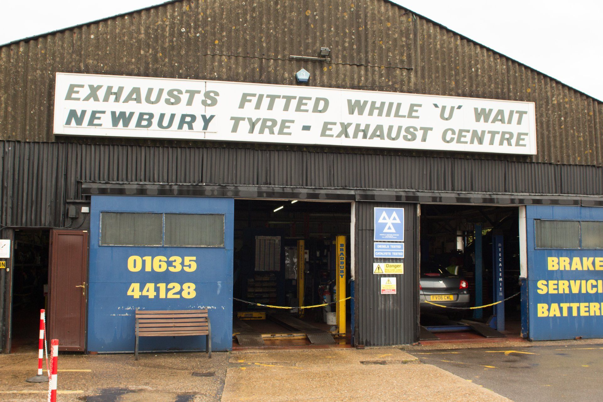 Newbury Tyre, Exhaust & MOT Centre offers garage services