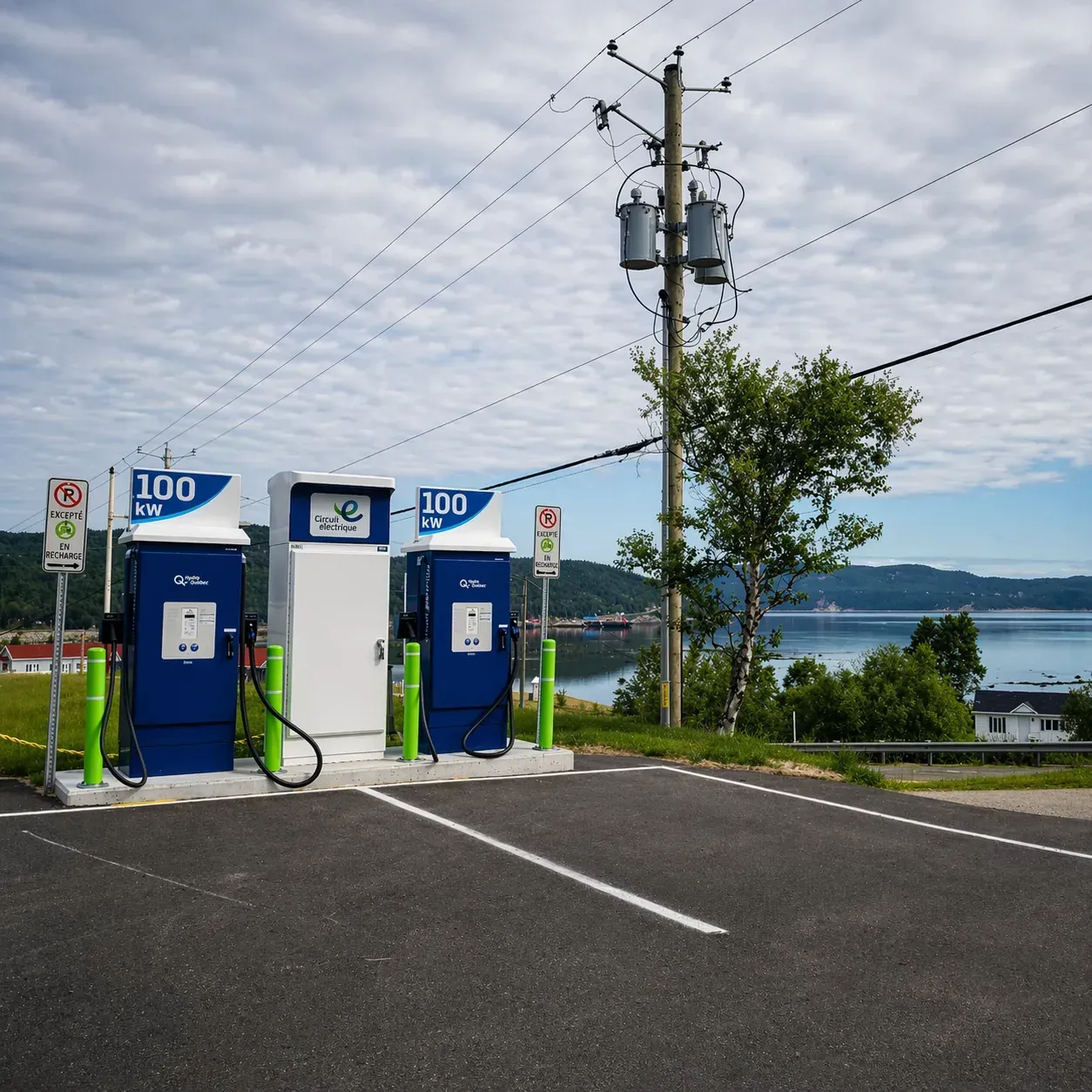 Bornes de recharge Baie-Sainte-Catherine