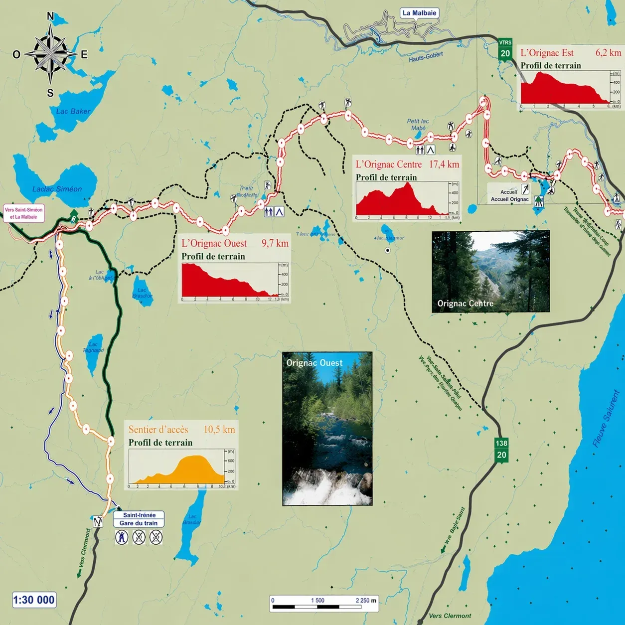 Sentier de l'Orignac