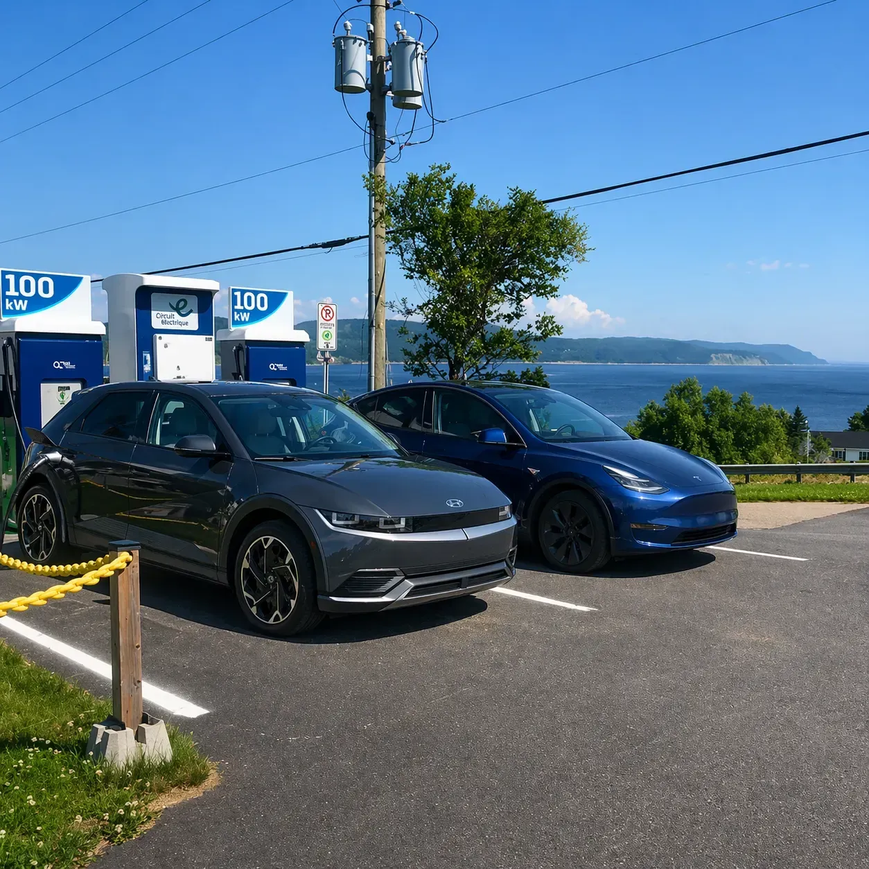 Bornes de recharge Baie-Sainte-Catherine