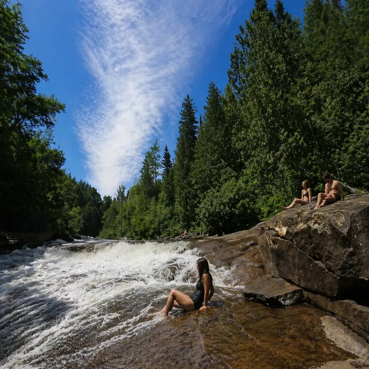 Halte de la 4ème chutes