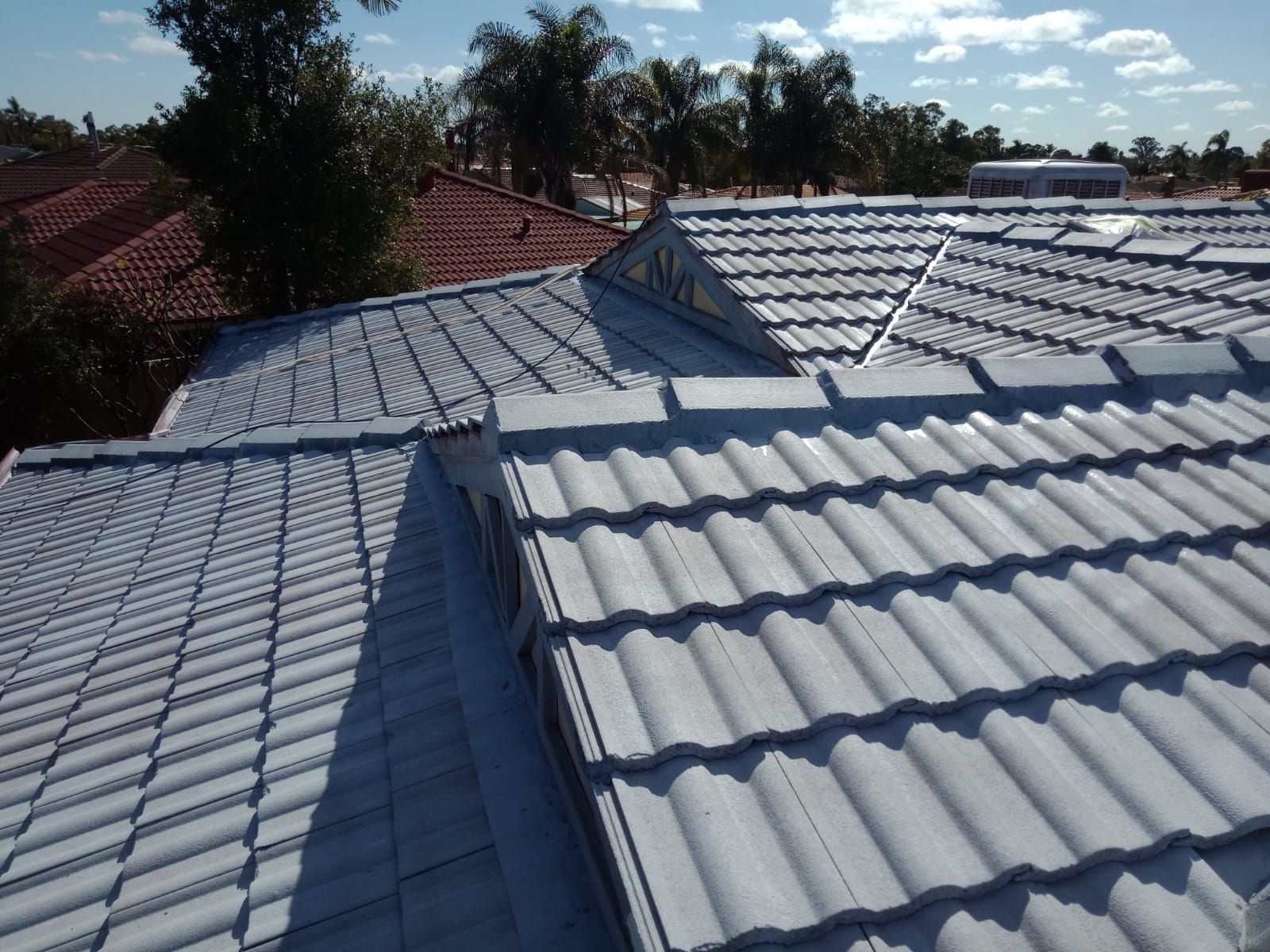 Grey Tile Roof — Thornlie, WA — Noble Roof Restoration & Repairs