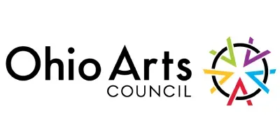 Ohio Arts Council logo with multicolor starburst icon and black text