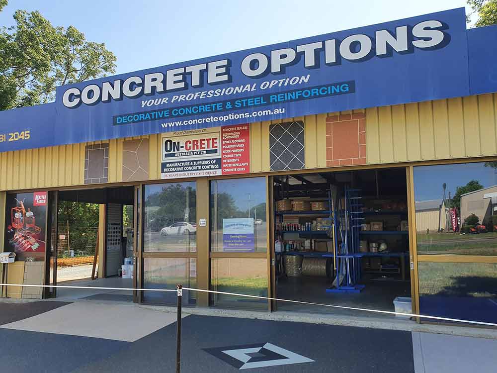Concrete Options Front Shop — Concrete Options Group in Gympie, QLD