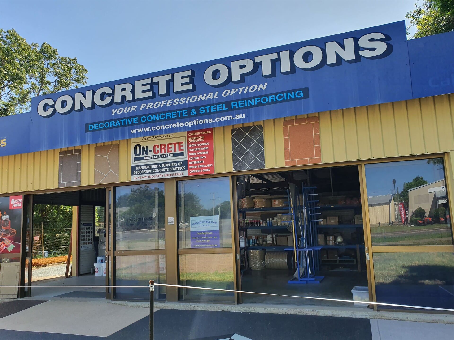 Store — Concrete Options Group in Gympie, QLD