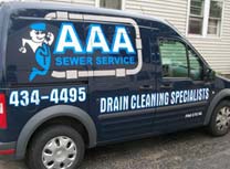 Black Company Vehicle — Erie, PA — AAA Sewer Service