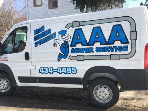 Company Vehicle — Erie, PA — AAA Sewer Service