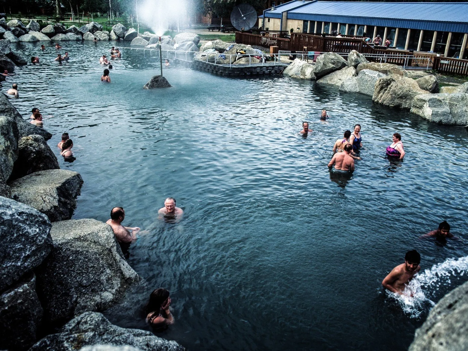 The most popular Chena Hot Springs Resort in Fairbanks Alaska