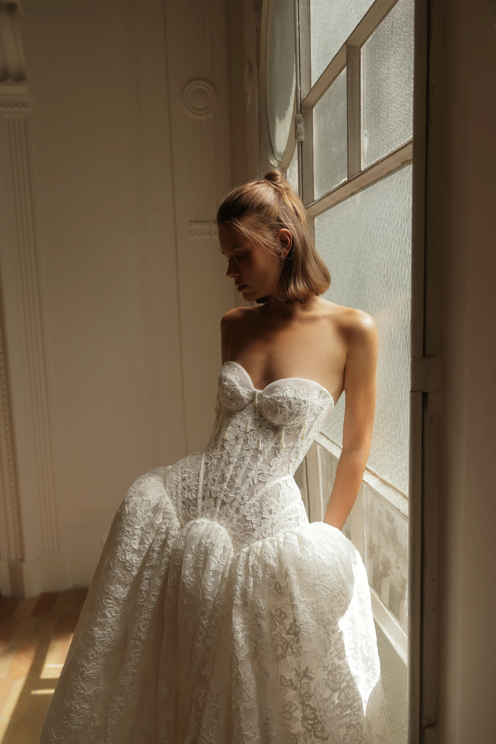 Azia Wedding Gown by Steven Khalil