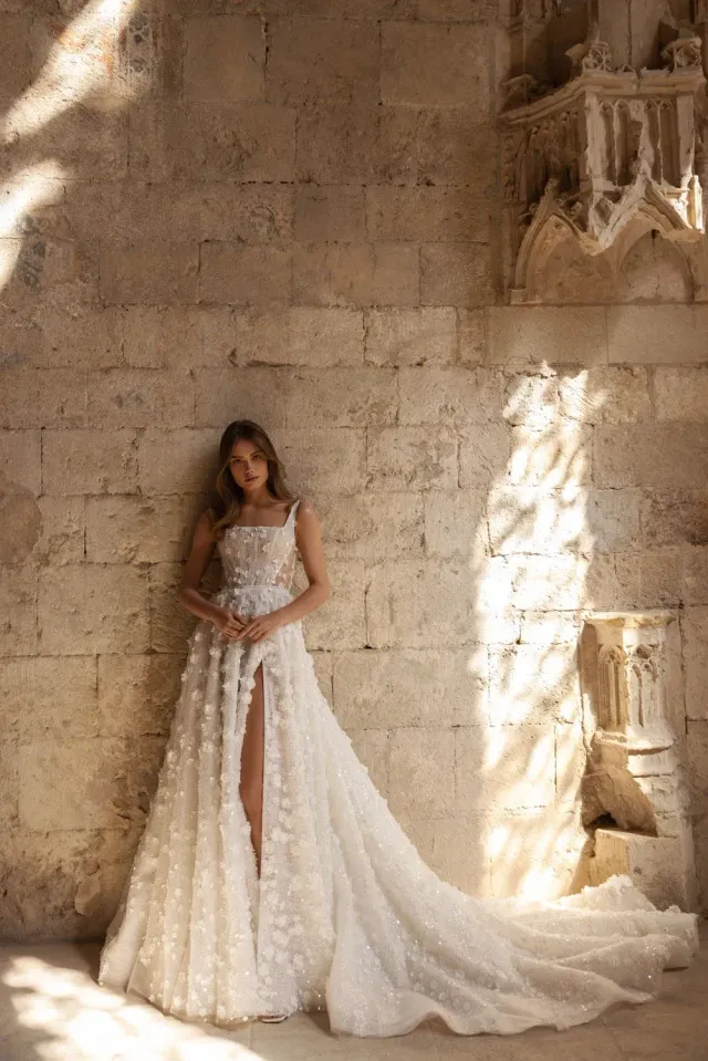 EVA LENDEL ウェディングドレス DANA オフショルダー Low back wedding 