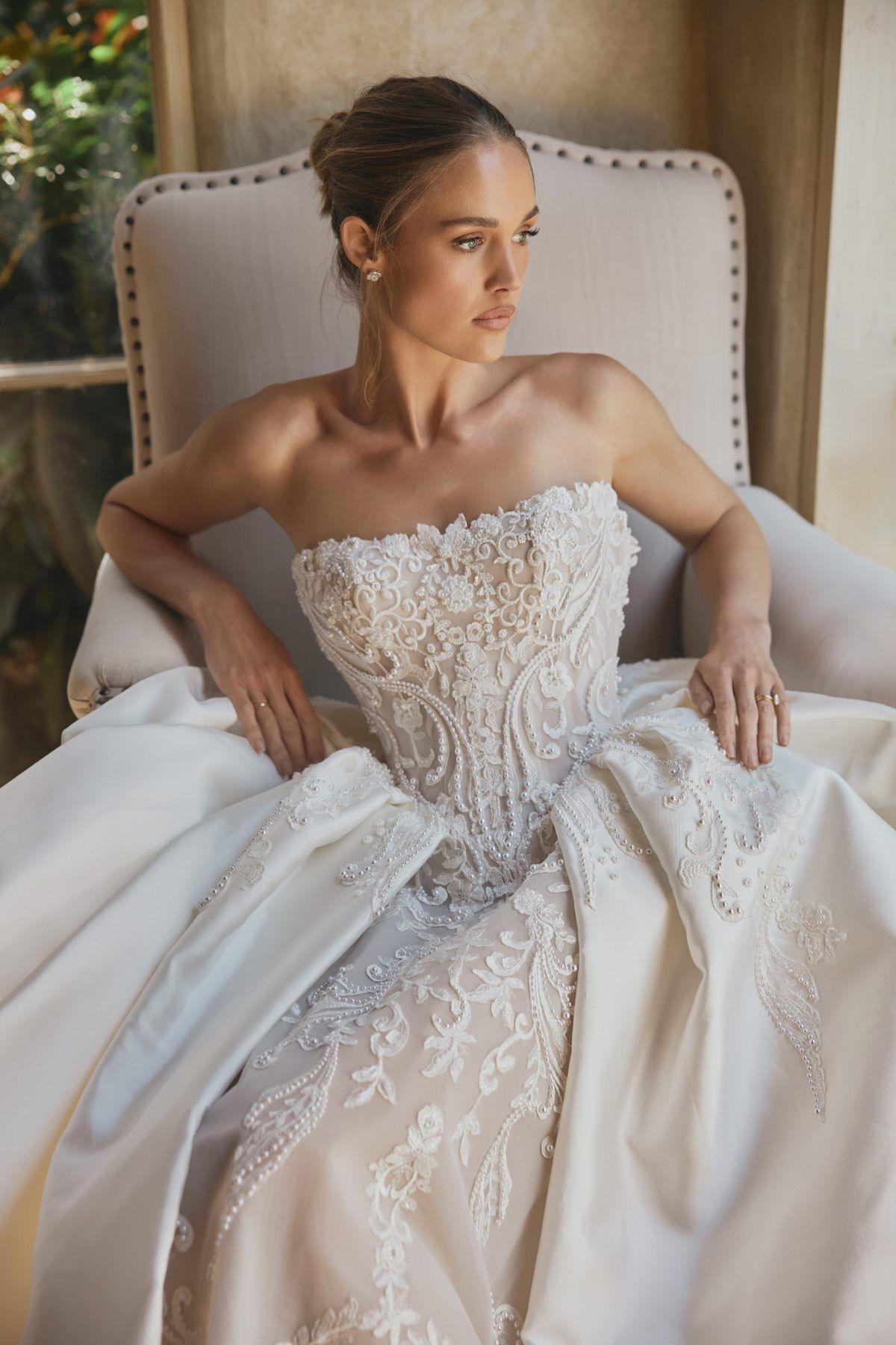Azia Wedding Gown by Steven Khalil