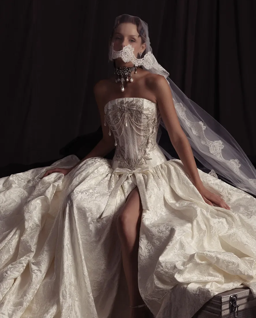 Azia Wedding Gown by Steven Khalil 