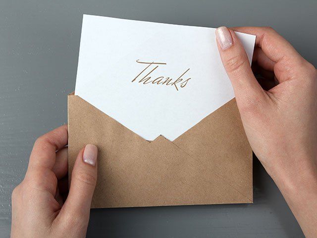 Learn more about Thank You Cards