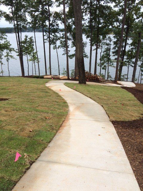 Slope Walkway — Seneca, SC — Sheriff Landscaping