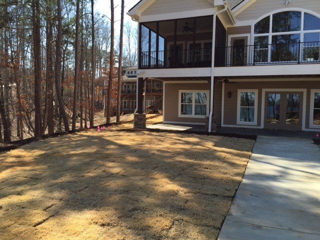 Side of the House — Seneca, SC — Sheriff Landscaping