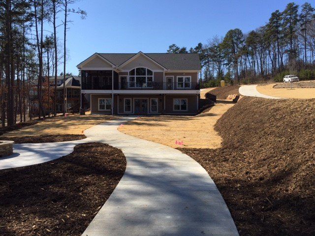 Curvy Pathway — Seneca, SC — Sheriff Landscaping