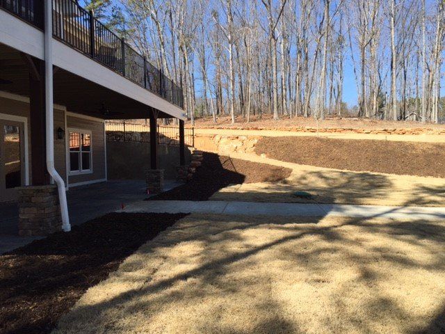 Walkway In Front of the House — Seneca, SC — Sheriff Landscaping