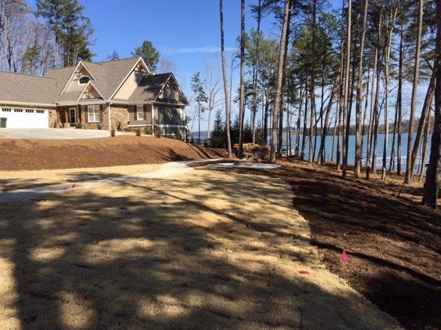 House with View of the Lake — Seneca, SC — Sheriff Landscaping