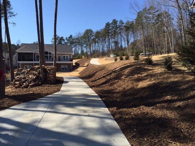 Concrete Pathway — Seneca, SC — Sheriff Landscaping