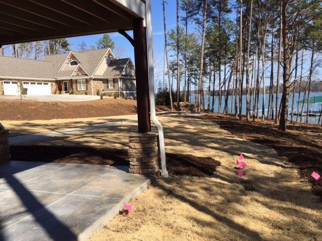 Wall on Pathway — Seneca, SC — Sheriff Landscaping