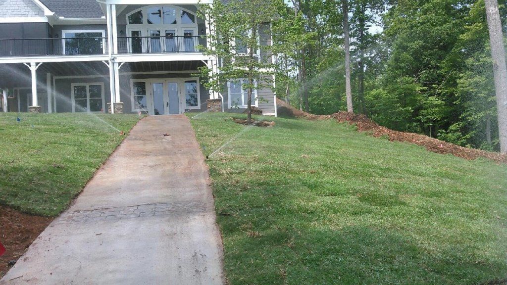 Watering the Plants — Seneca, SC — Sheriff Landscaping