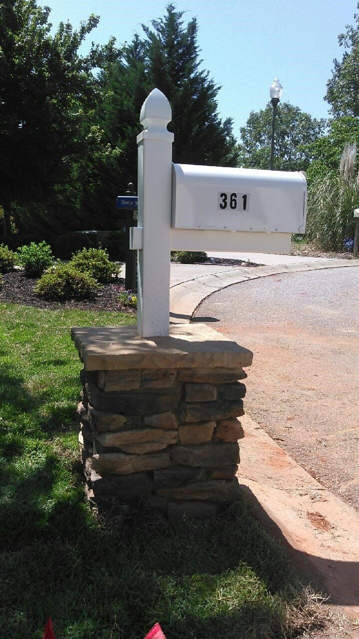 Mail Post — Seneca, SC — Sheriff Landscaping