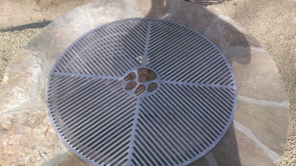 Cute Paw Design Firepit Cover — Seneca, SC — Sheriff Landscaping