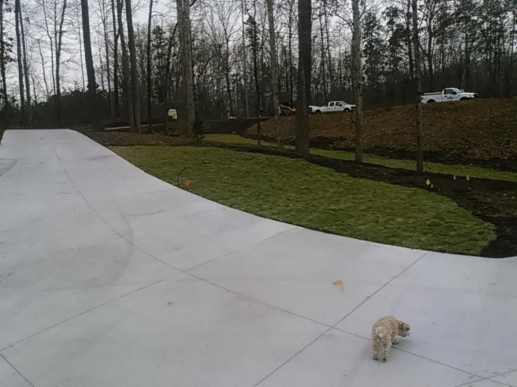 Dog on the Driveway — Seneca, SC — Sheriff Landscaping