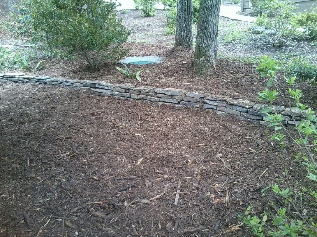 Low Retaining Wall — Seneca, SC — Sheriff Landscaping
